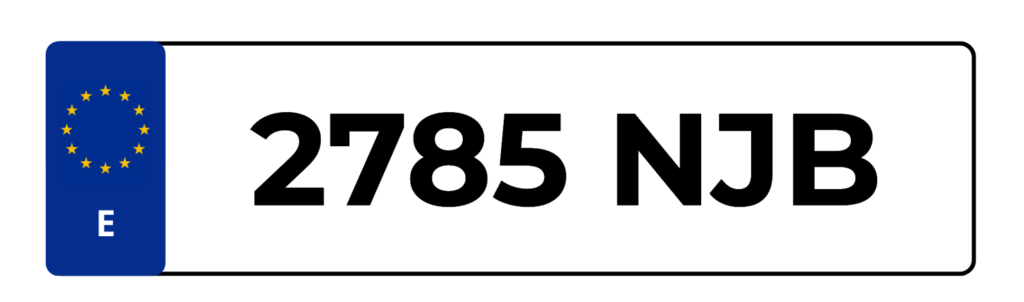 Última matrícula DGT